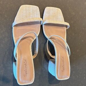 Splendid Women's Tan Block Heel Sandals